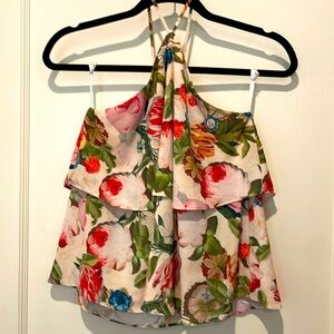 Love, Fire floral top